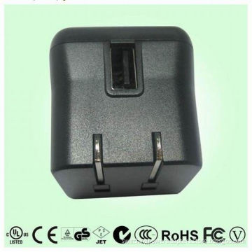 Foldable Plug 5v Mobile Charger , 2.1a Usb Charger For Flat Panel Computer